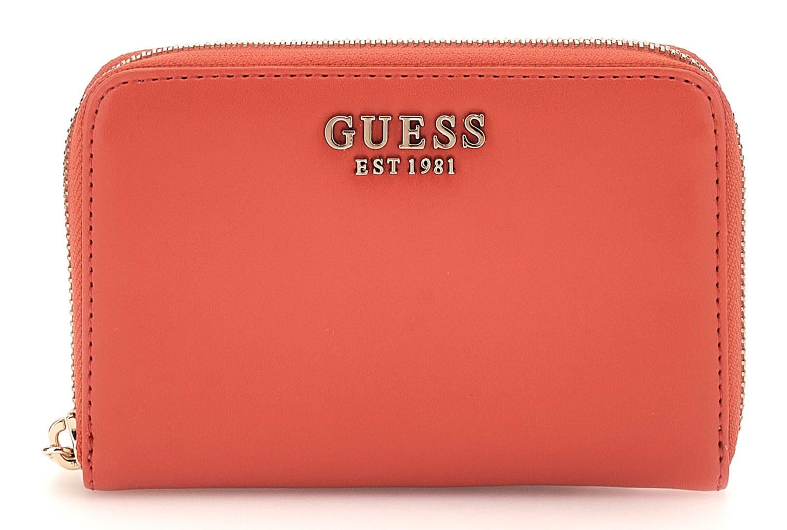 Гаманець GUESS Laurel Zip Around Коралово-червоний, фото №1