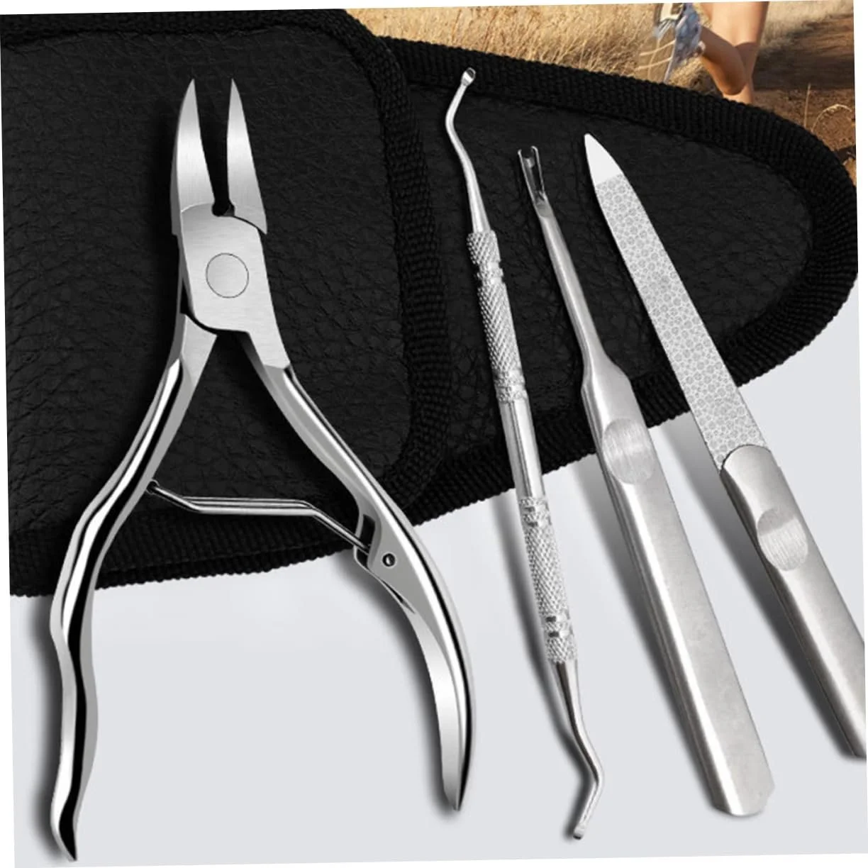 Набір для нігтів PACKOVE срібний, фото №7