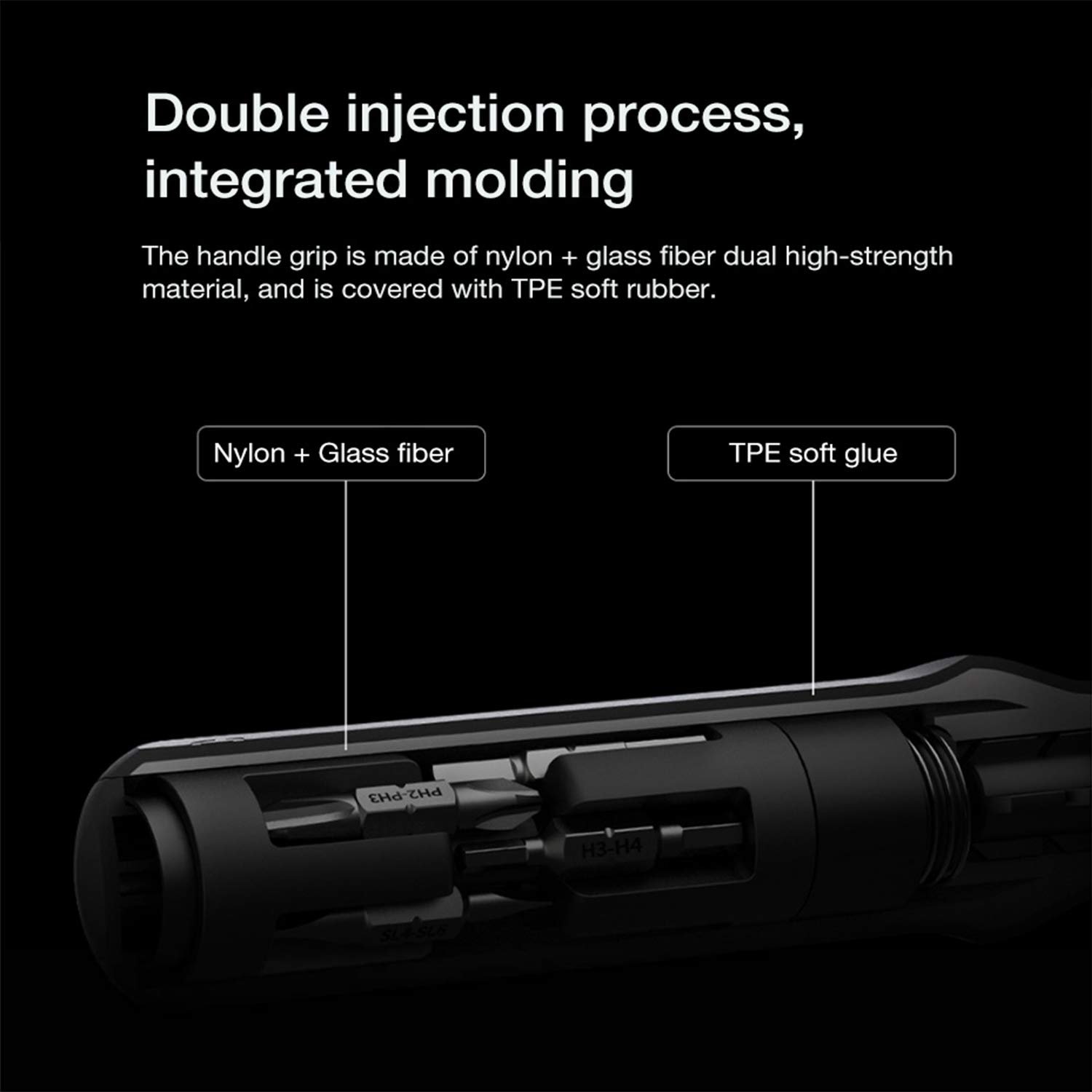 Викрутка Mijia 16-в-1 Ratchet Screwdriver високої точності з картриджами, фото №3