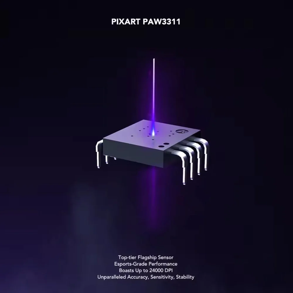 Ігрова мишка KYSONA Jupiter SE Black PAW3311 24000DPI 1000Гц, фото №8