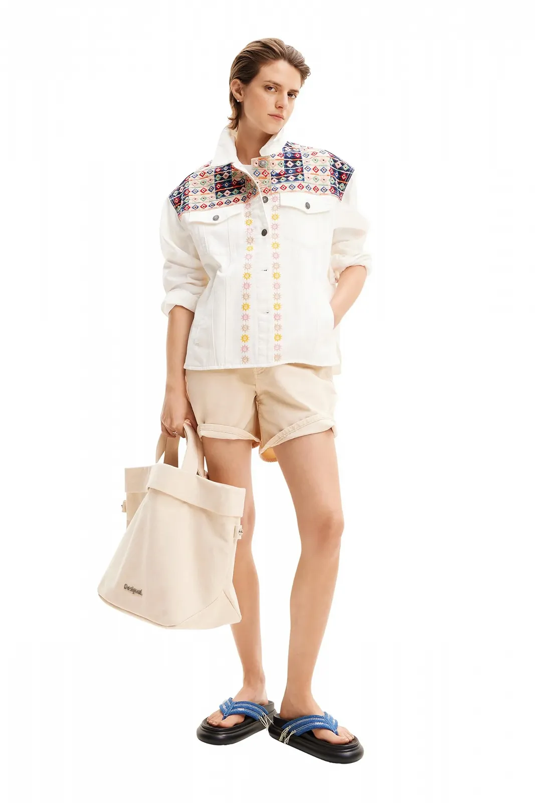 Джинсова куртка Desigual Chaq_Donis Жіноча, фото №4