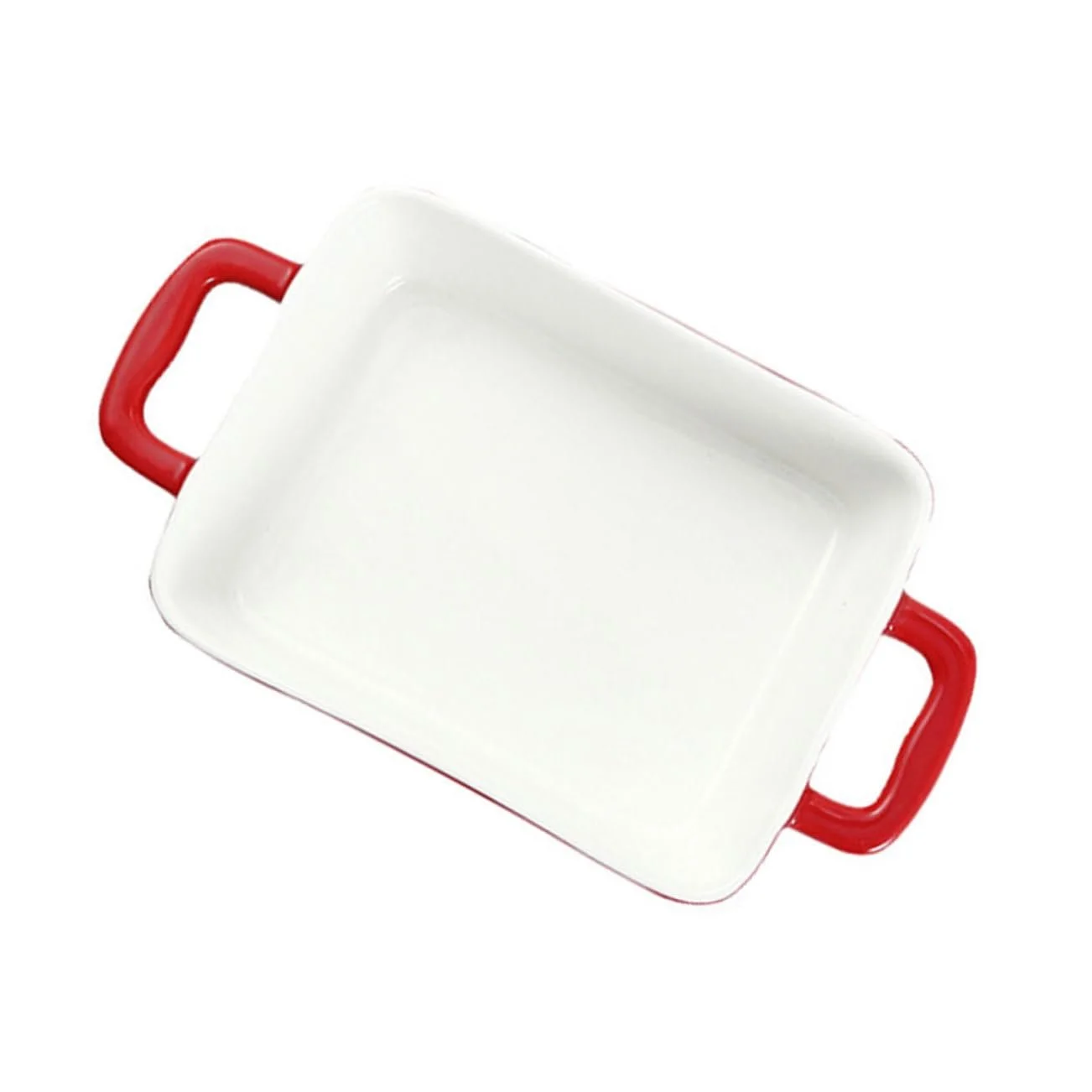 Форма для запекания Zerodeko керамическая с двумя ручками прямоугольная термостойкая, фото №1