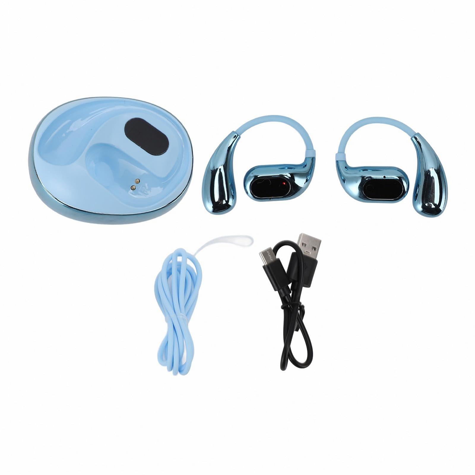 Навушники для перекладу Cryfokt, AI, для роботи та подорожей, сині, фото №5