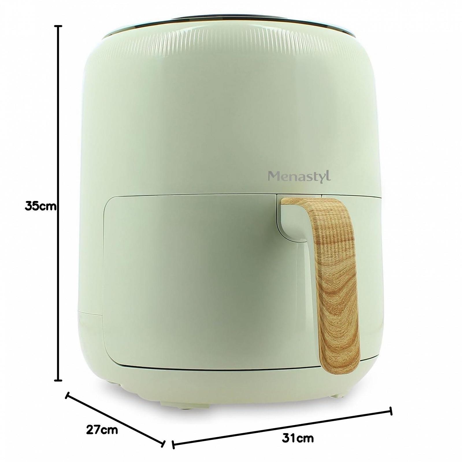 Мультипечь MENASTYL Colorama 4.5L 8 программ до 200 °C Без PFAS Селадон, фото №7 Мультипечь MENASTYL Colorama 4.5L 8 программ до 200 °C Без PFAS Селадон, фото №7