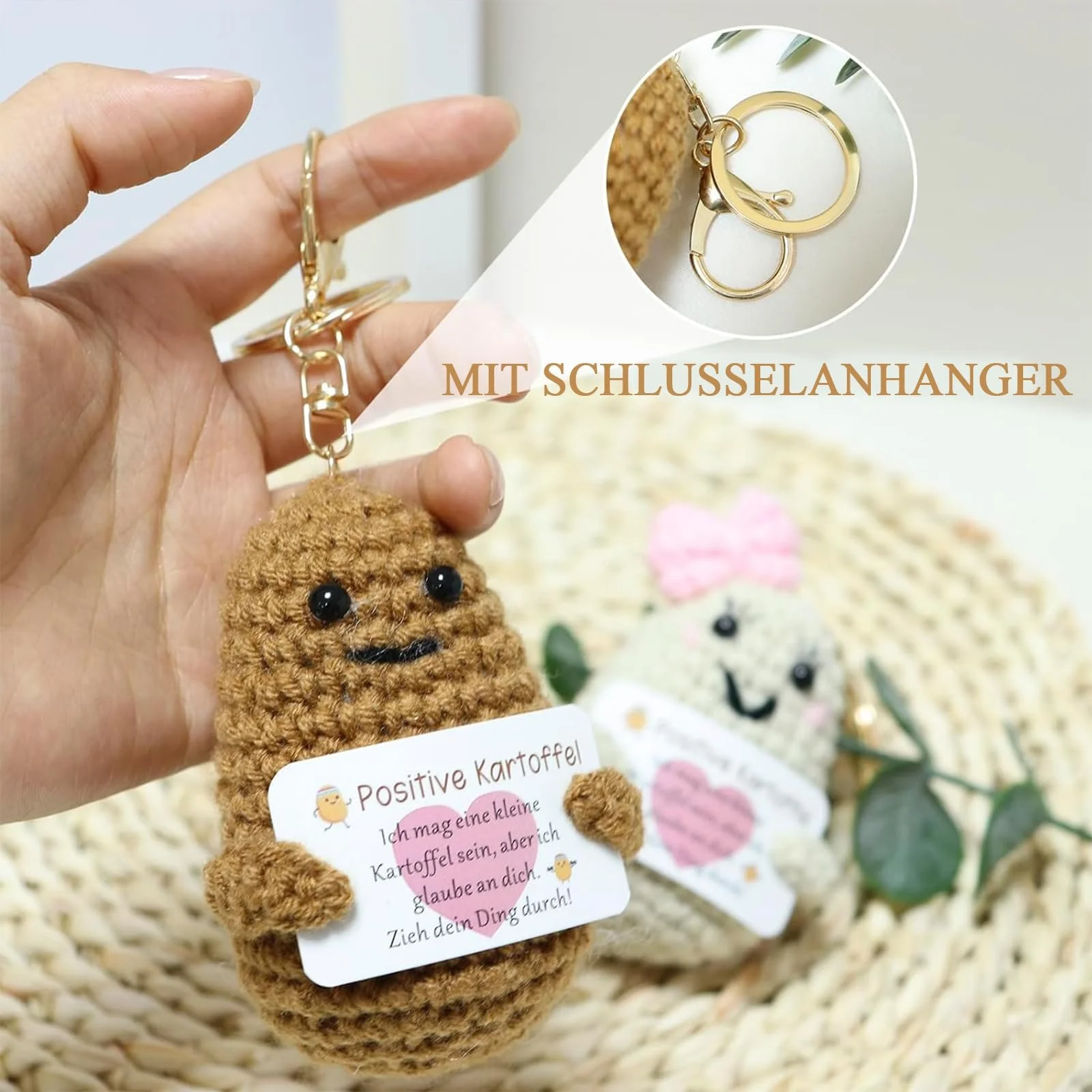 LEOEASIY Positive Potato Вязаные Игрушки, фото №2 LEOEASIY Positive Potato Вязаные Игрушки, фото №2