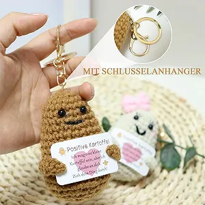 LEOEASIY Positive Potato Вязаные Игрушки synthetic.ua - Фото 1