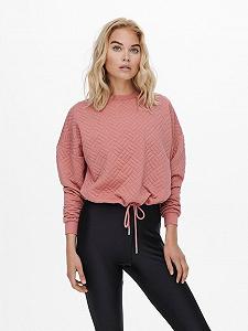 Світшот ONLSQUARE L/S STRING O-NECK CC SWT 15234269-Ash Rose ONLY  L - Фото 1