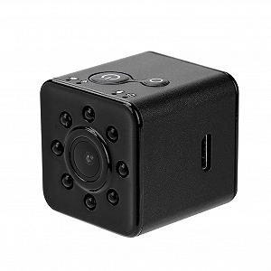 Екшн-камера Lazmin Mini WiFi, 1080P HD, 155° Ширококутний об'єктив, Водонепроникна спортивна камера, Камкордер, інфрачервоний нічний режим для аерозйомки - Фото 1
