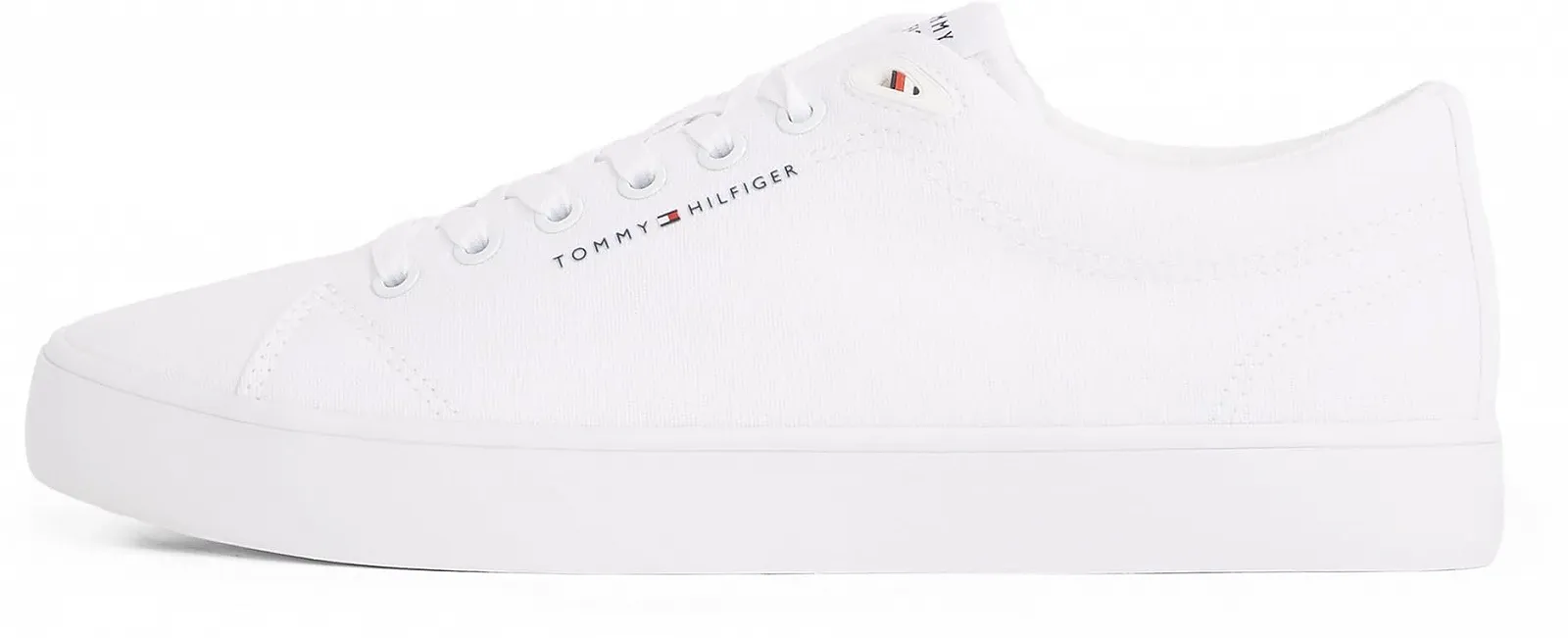 Кеды Tommy Hilfiger Core Canvas Vulcanized Sneaker Low Top, Cерый (Overcast Grey), 44, фото №1