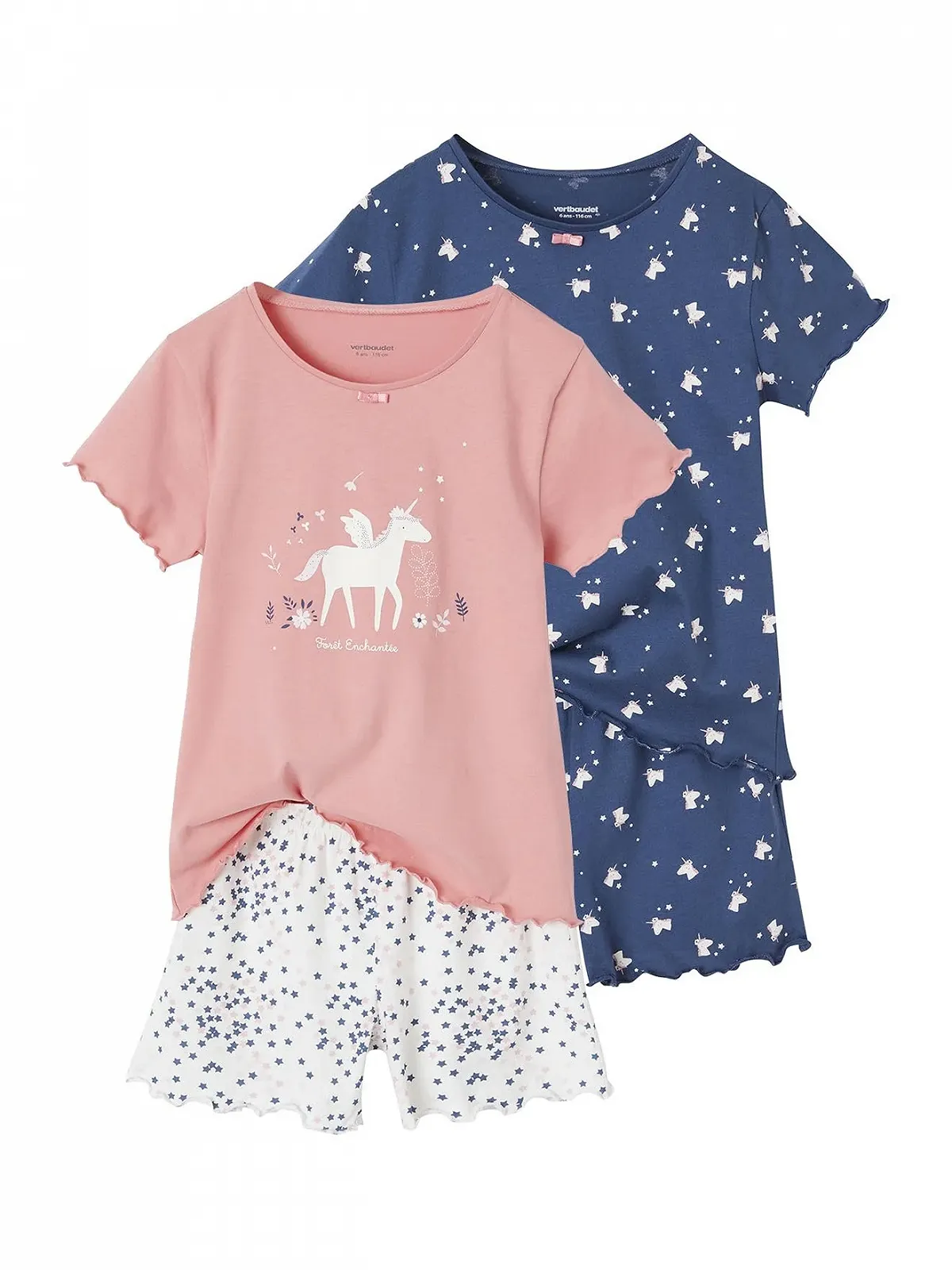 Комплект дитячих піжам (2 шт.) VERTBAUDET Basic, фото №1 Комплект дитячих піжам (2 шт.) VERTBAUDET Basic, фото №1