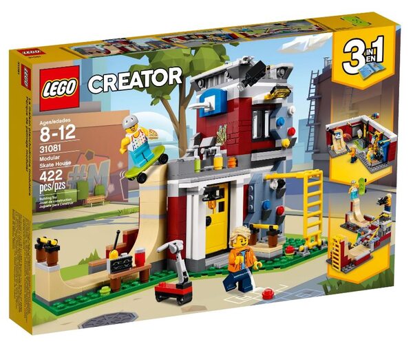Конструктор LEGO Модульная Скейт-площадка (31081), фото №1