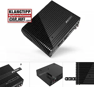 Цифровий 4-канальний підсилювач Eton MINI 150.4 / Black synthetic.ua - Фото 1