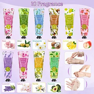 Набор кремов для рук, 60 шт, мини-набор кремов для рук, увлажняющий крем для рук для женщин, парфюмированный крем для рук и ног для сухой и потрескавшейся кожи, небольшой подарок для женщин, рождественские подарки, подарок на день рождения synthetic.ua - Фото 1