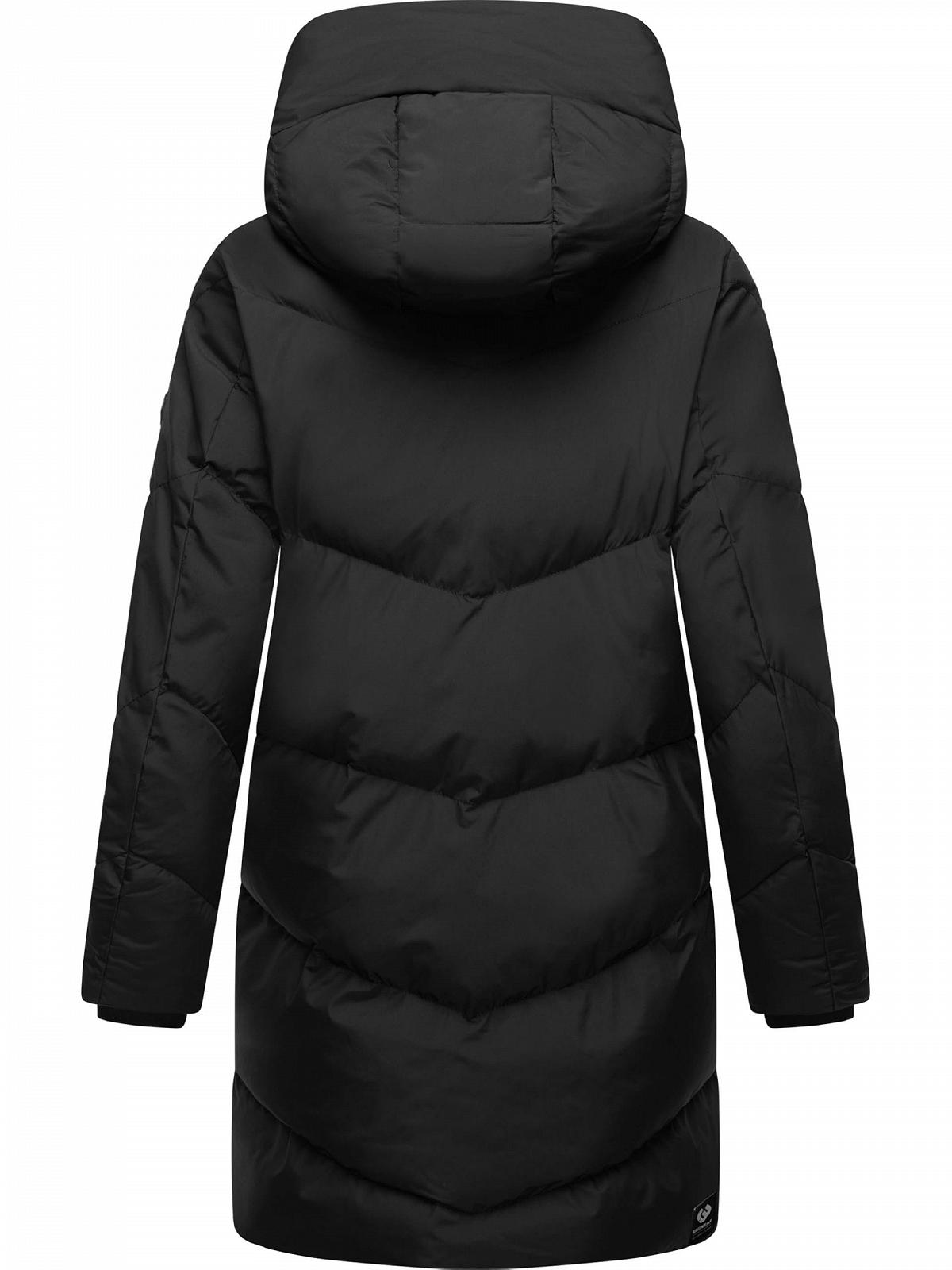 Пальто Ragwear Avelin YOUMODO Женское Длинное Теплое Водонепроницаемое Зимняя Куртка с Высоким Воротником и Капюшоном, фото №3