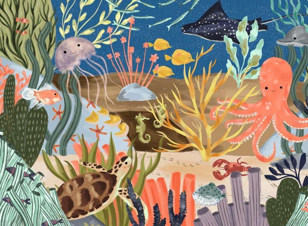 Пазл Ravensburger Ocean Whimsie 12001385 500 деталей, фото №2