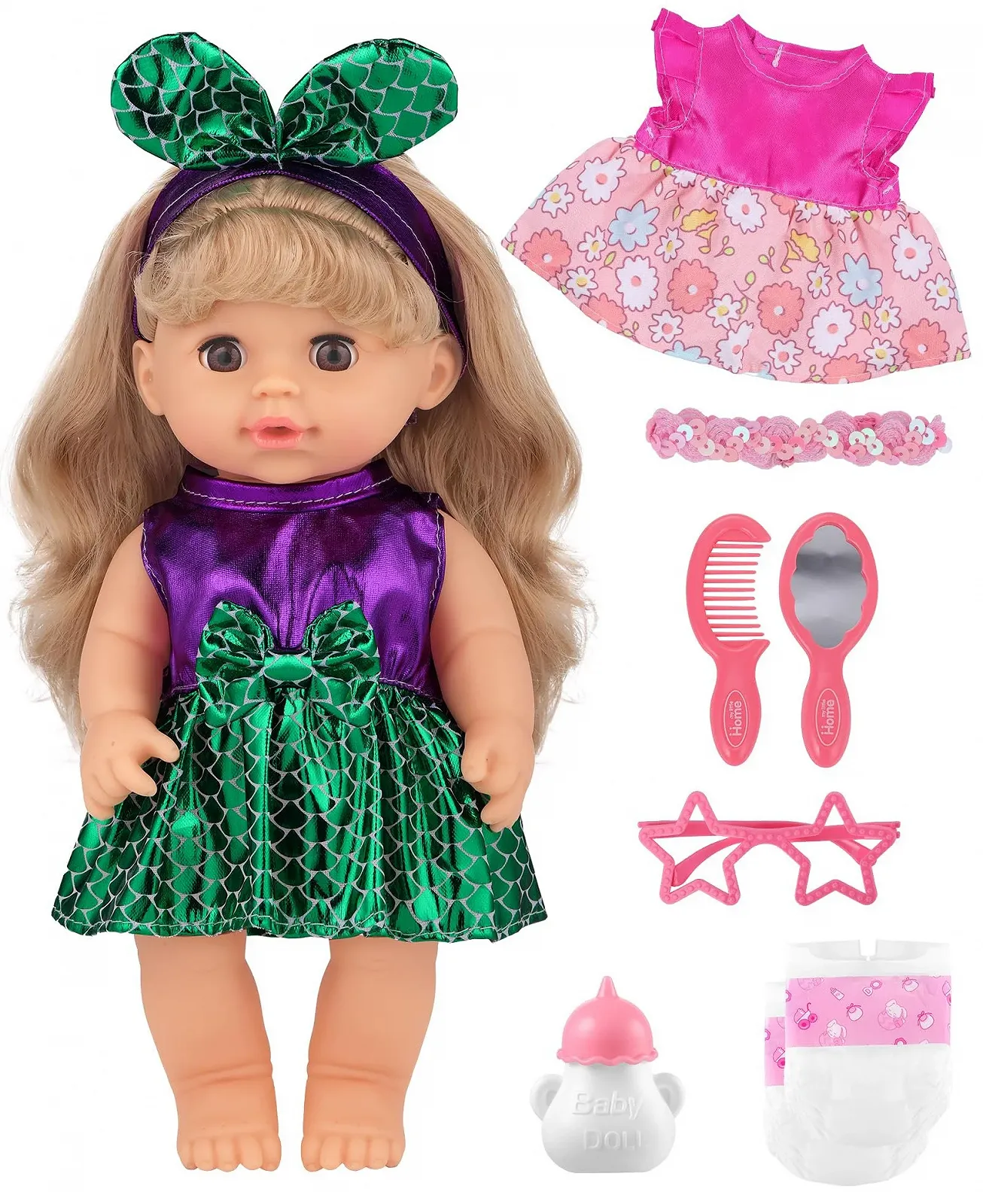 Кукла GAGAKU с волосами 30 см, фото №8