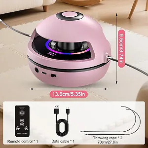 Тренажер Скакалка електронна Bluetooth LED ціна на synthetic.ua - Фото 1 Тренажер Скакалка електронна Bluetooth LED synthetic.ua - Фото 1