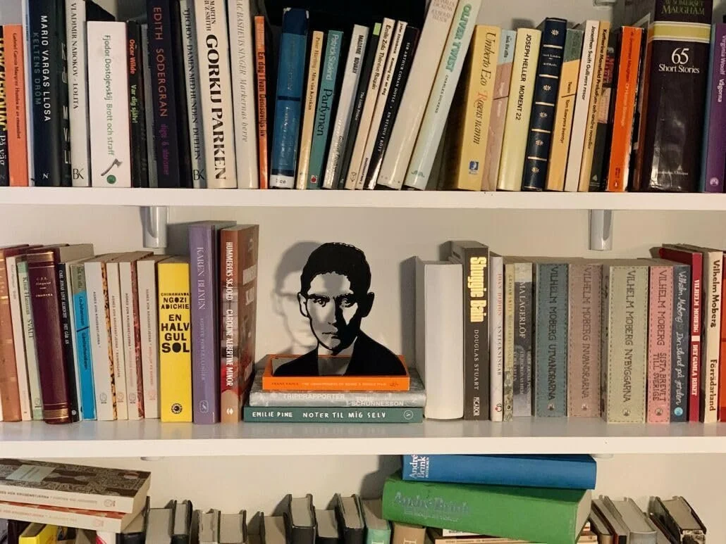 Держатели для книг Franz Kafka Черная сталь, Скандинавский дизайн, фото №2