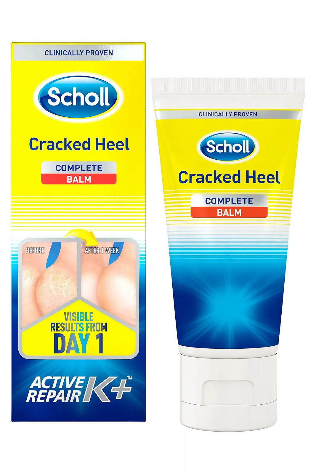 Крем для ног Scholl Cracked Heel Repair 60 мл, фото №1