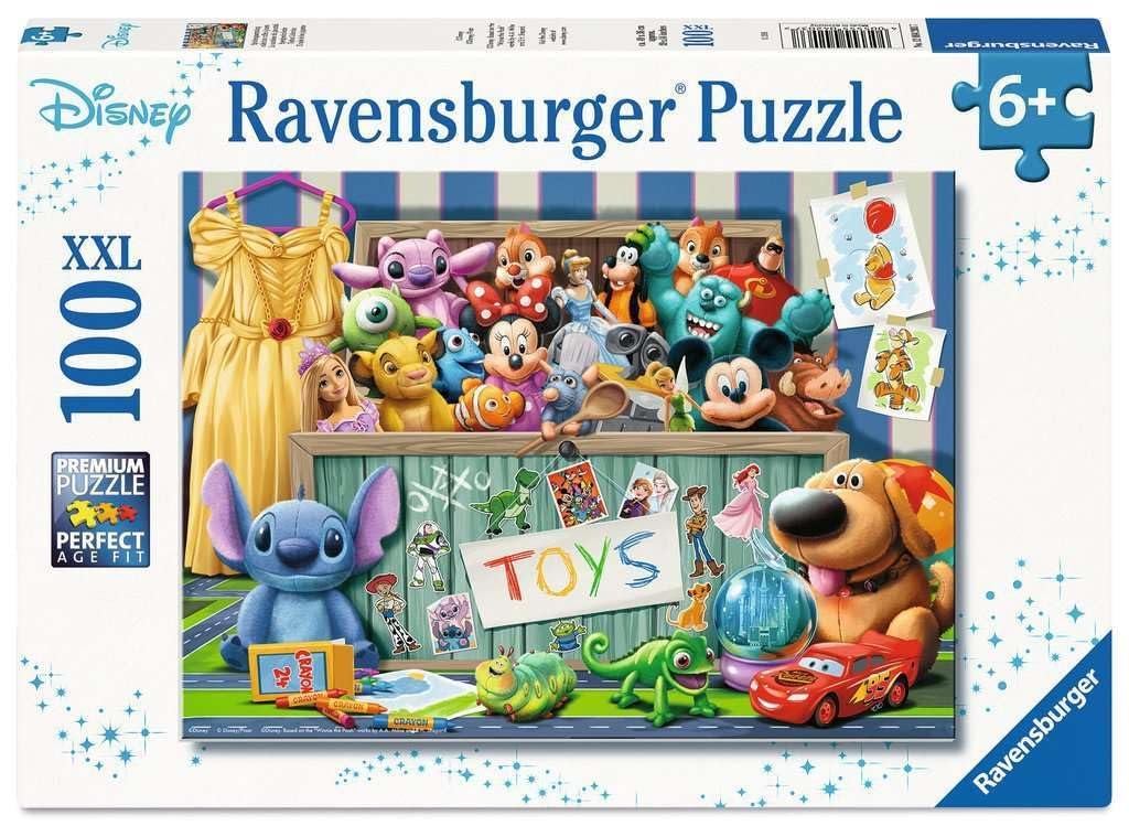 Дитячий пазл Ravensburger Disney Pixar Multicharacter 100 XXL елементів 12004203, фото №1 Дитячий пазл Ravensburger Disney Pixar Multicharacter 100 XXL елементів 12004203, фото №1
