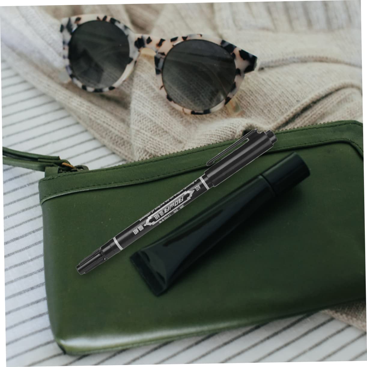 Карандаш Minkissy 18 Stk для микроблейдинга пластиковый белый, фото №4