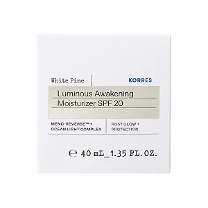 Зволожувальний крем KORRES WHITE PINE Invigorating для зрілої шкіри Rose Tinted SPF20 40 ml synthetic.ua - Фото 1