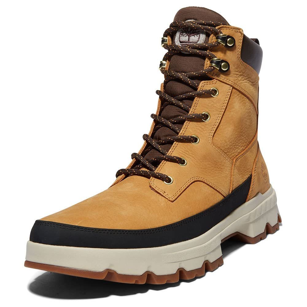 Ботинки Timberland мужские на шнуровке, черные, фото №8