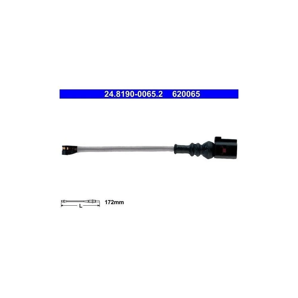 Датчик износа тормозных колодок ATE 24.8190-0065.2 для SEAT SKODA VAG, фото №1