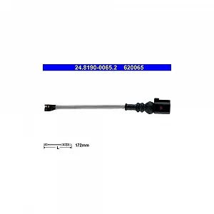 Датчик износа тормозных колодок ATE 24.8190-0065.2 для SEAT SKODA VAG - Фото 1