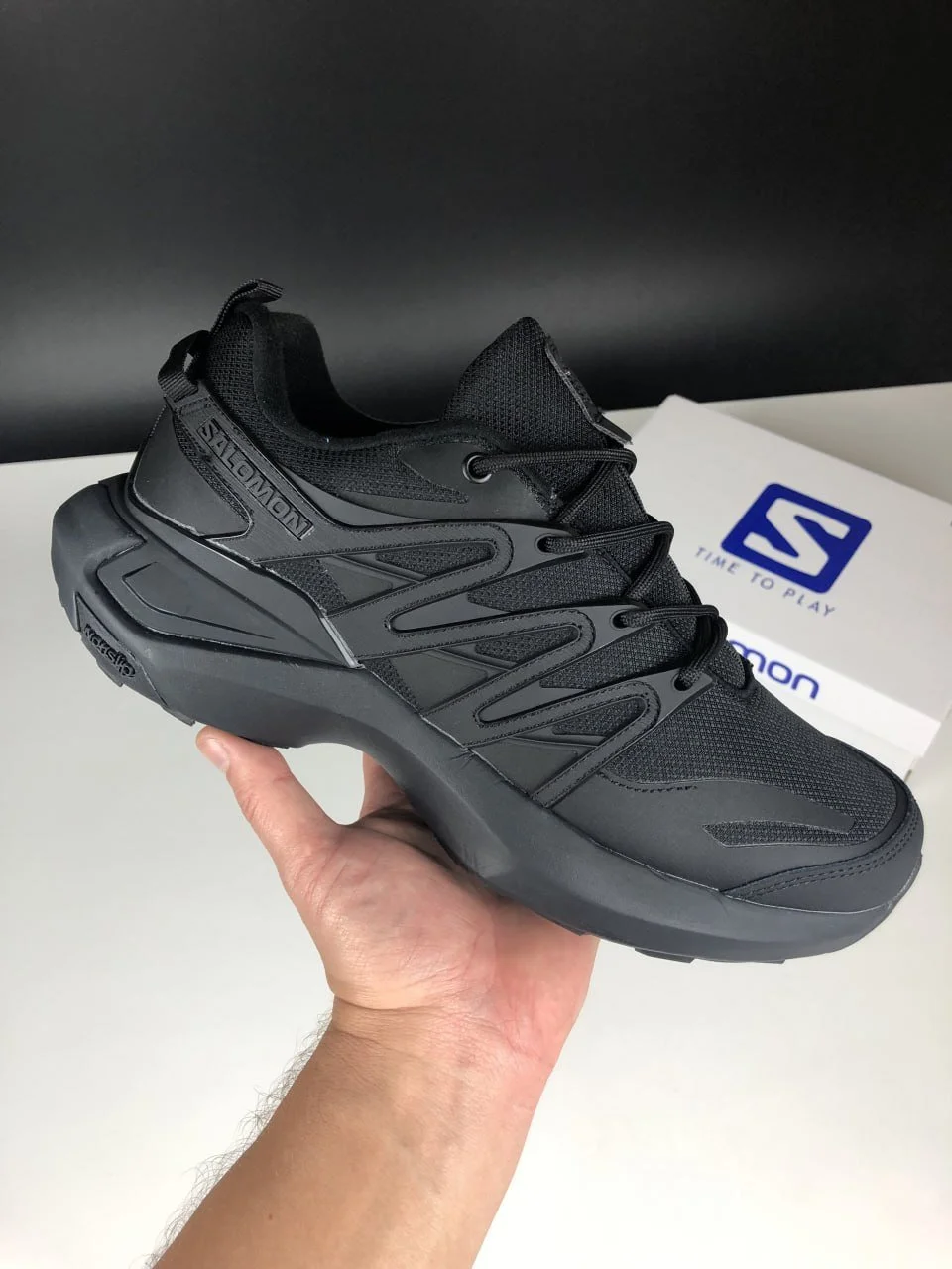 Чоловічі термо кросівки Salomon Xt Pu.Re Advanced чорні осінь зима, фото №7 Чоловічі термо кросівки Salomon Xt Pu.Re Advanced чорні осінь зима, фото №7