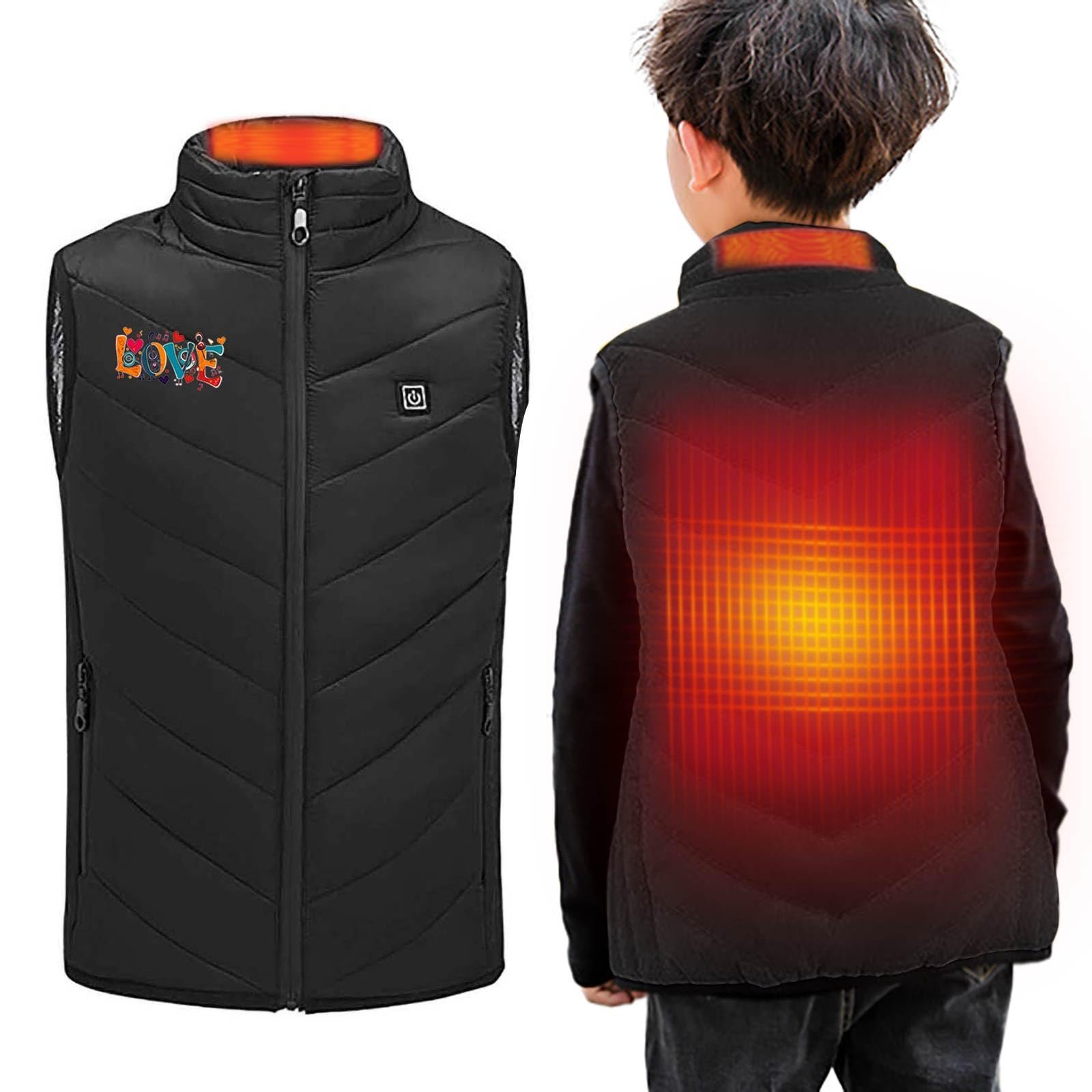 Детская жилетка с подогревом USB с 2 зонами нагрева Детская, фото №1 Детская жилетка с подогревом USB с 2 зонами нагрева Детская, фото №1