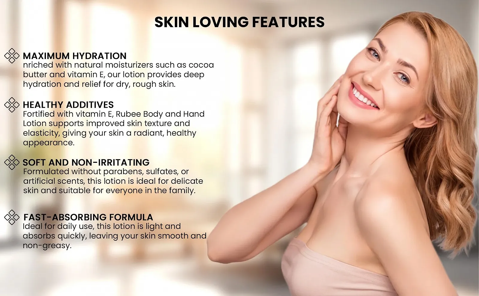 Лосьйон для тіла та рук Rinju & Beaute Reele & Rubee Beauty Magic 16 унцій (набір), фото №6