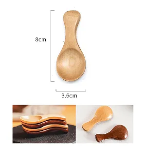 Ложка деревянная Мини 8 см synthetic.ua - Фото 1