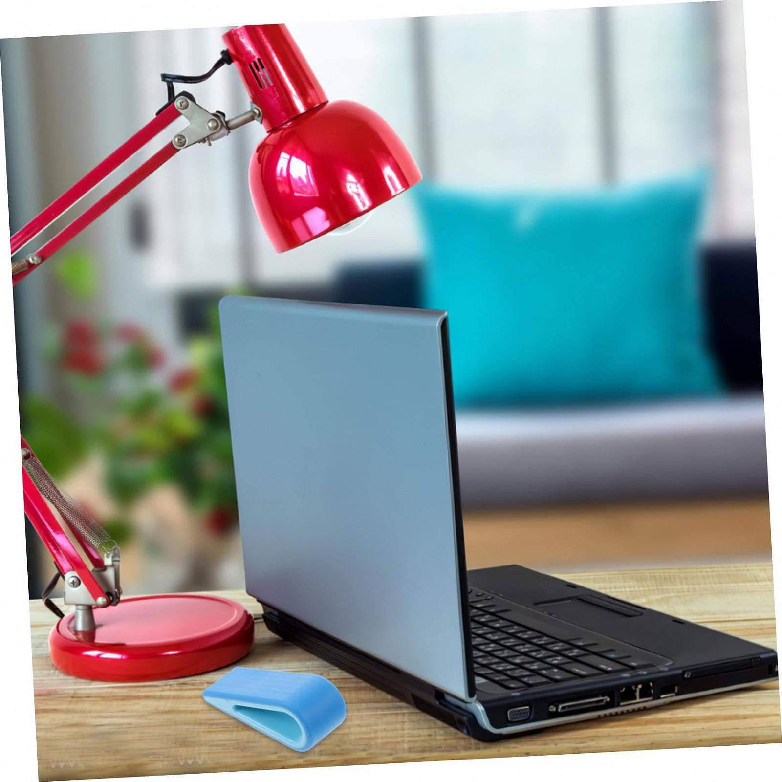 Подставка для ноутбука регулируемая 2 шт. Компактный эргономичный держатель для ноутбука, мини-подставка для ноутбука для стола, способствует охлаждению и комфортной работе Altu, фото №6