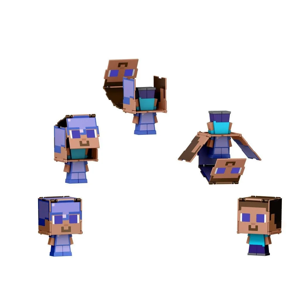 Фігурка Mattel Minecraft Flippin' Figs 3,75 дюйма 2-в-1, фото №4