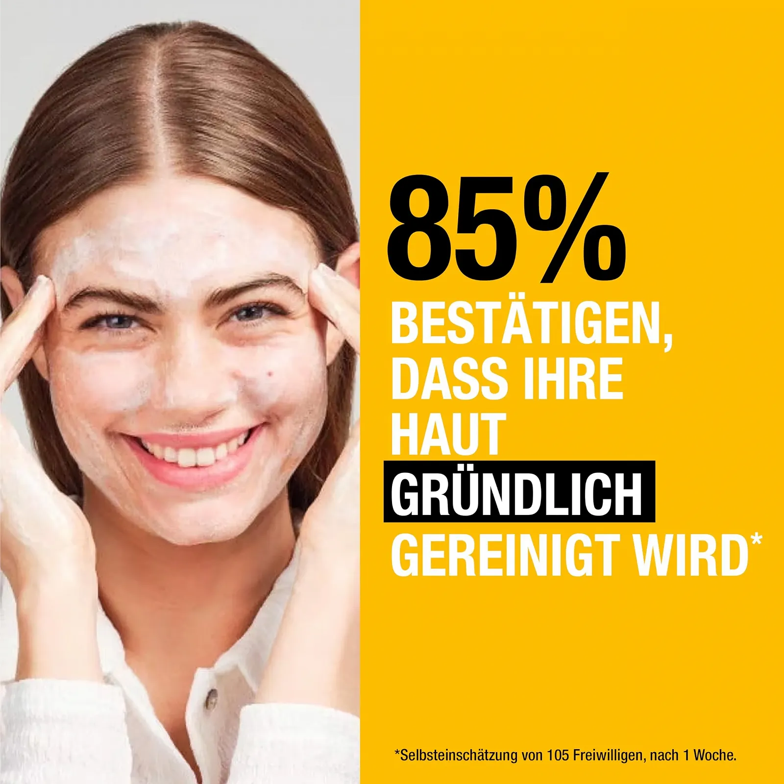 Пенка для умывания Neutrogena Curcuma Clear Успокаивающая для проблемной и чувствительной кожи, 150 мл, фото №3