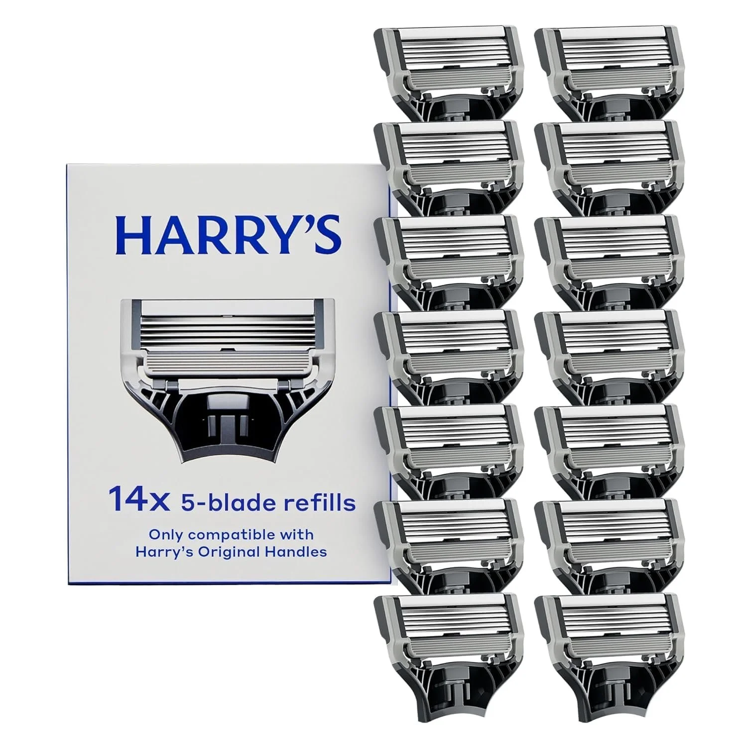 Сменные кассеты для мужской бритвы Harry's 14 штук, фото №1