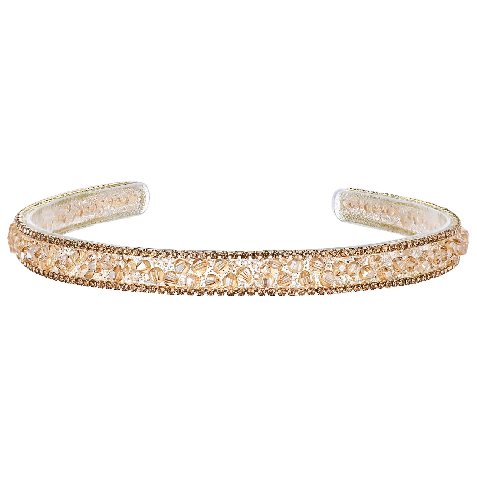 Обруч Блестящий для женщин со стразами, фото №1