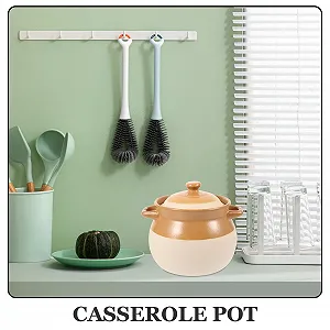 Кастрюля керамическая Vintage Ceramic Cooking Pot с ручками термостойкая synthetic.ua - Фото 1
