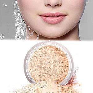 Пудра Allaura Beauty Blurring фіксуюча водостійка для всіх типів шкіри, рожева, 1 шт synthetic.ua - Фото 1