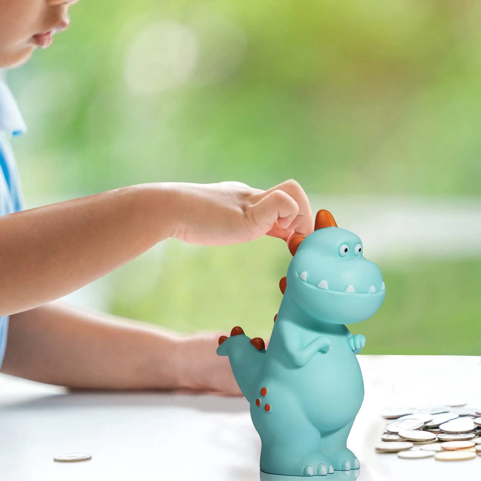 Скарбничка дитяча Dinosaur небитка, фото №6