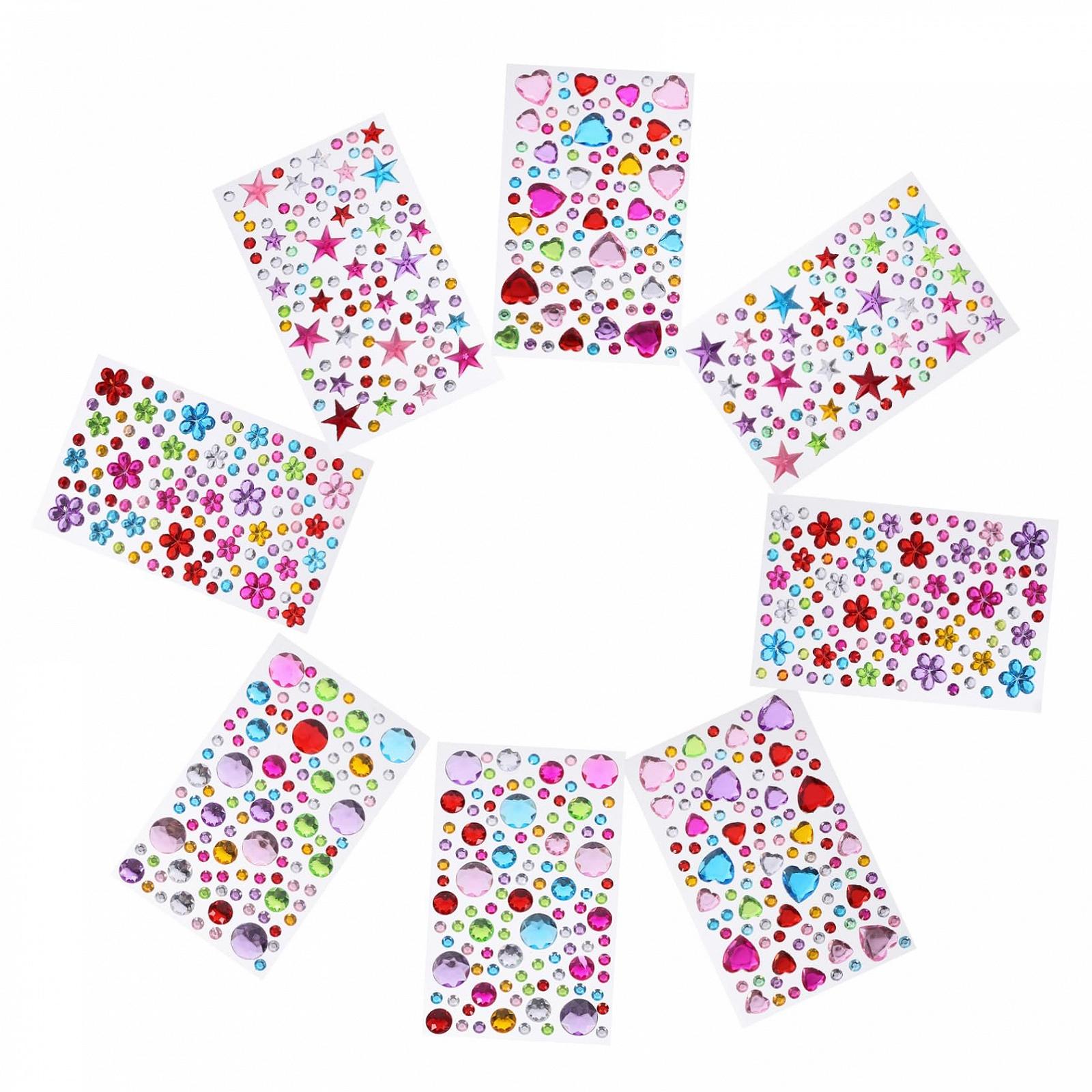 Стрази Самоклеючі NUOBESTY 40 аркушів Для нігтів, фото №9