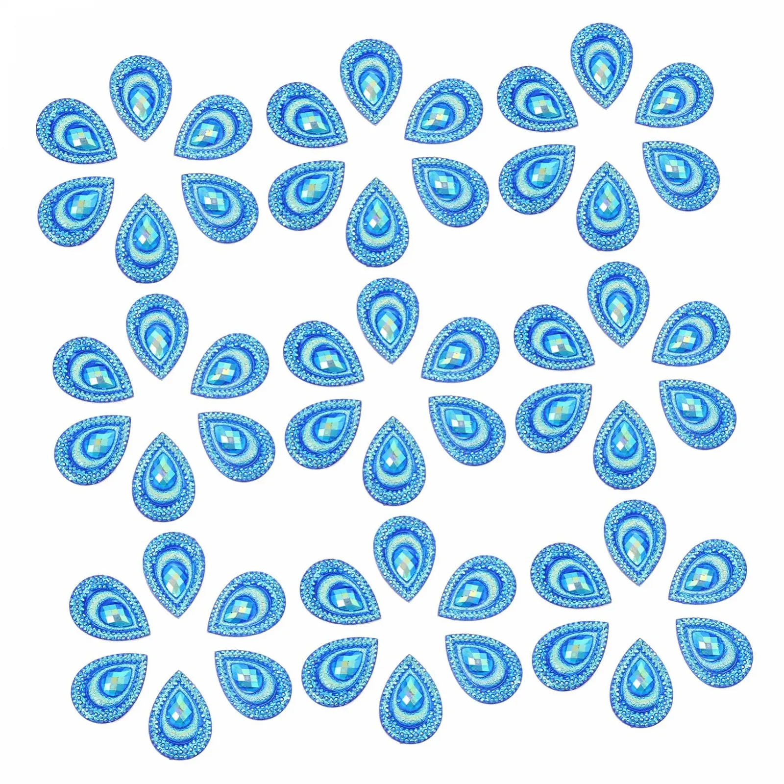 Краплі LALAFINA 2 набори Декоративні діаманти для оздоблення весільної сукні, фото №1