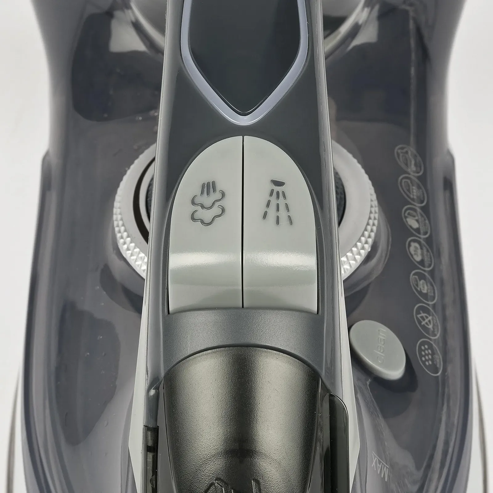 Праска парова Girmi ST63 2800 Вт 150 г/хв 400 мл сталева підошва Grey, фото №6