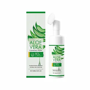 Пенка для умывания Aloe с экстрактом алоэ, для глубокого очищения, увлажнения, для всех типов кожи - Фото 1
