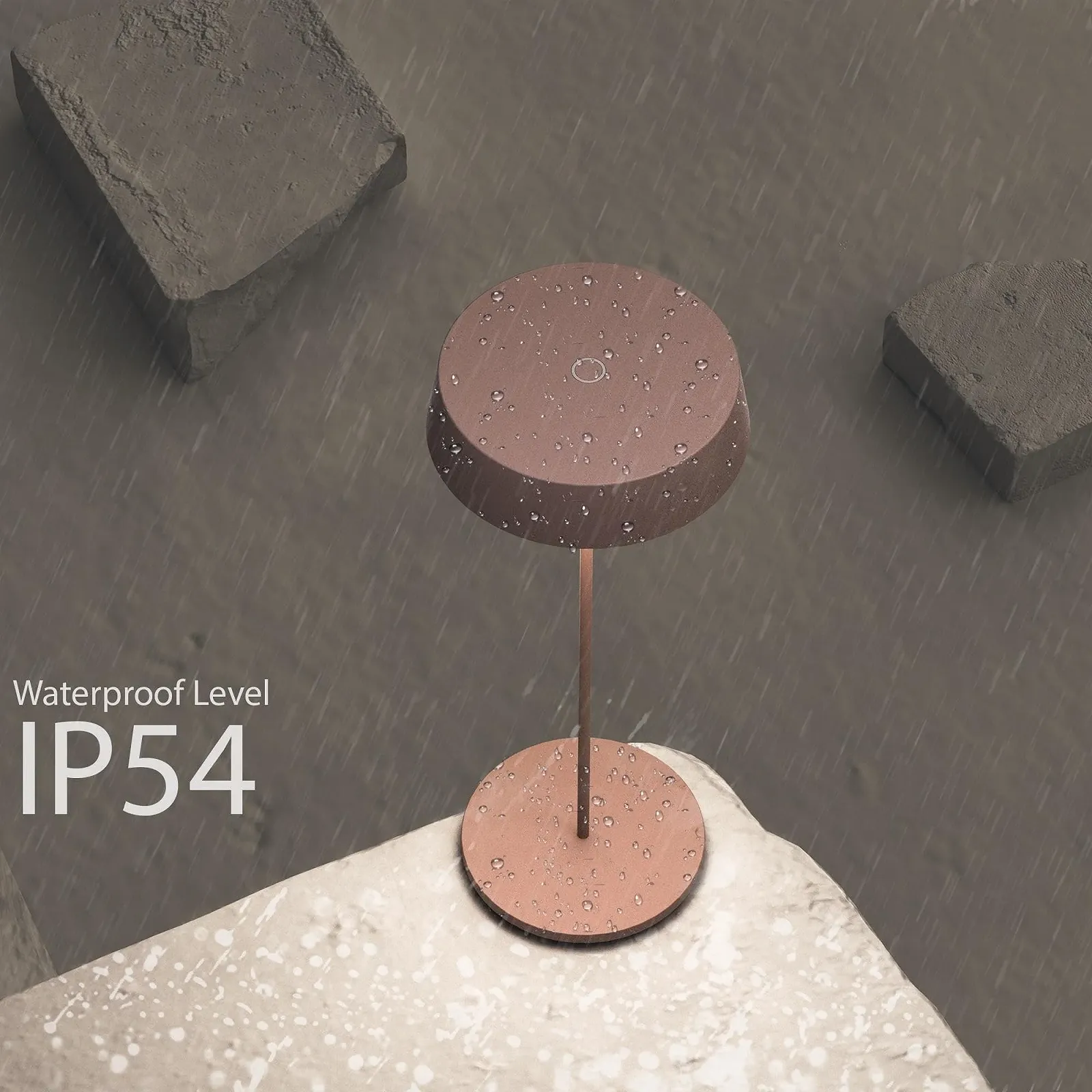 Настільна лампа Palmina 901 LED Регульована яскравість 4400 mAh Бездротова IP54, фото №5