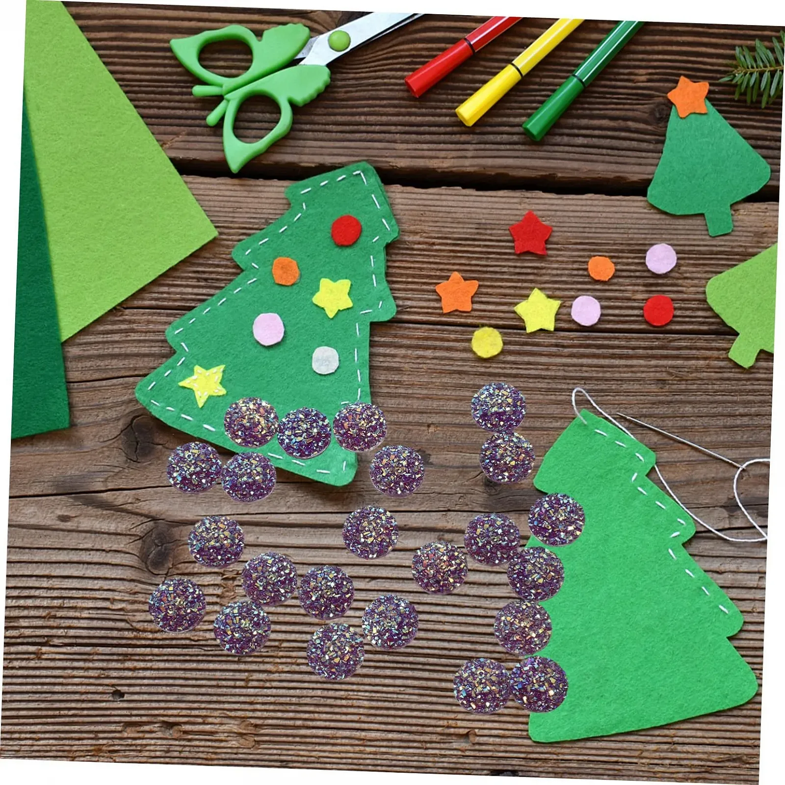 Стразы Healeved с плоской обратной стороной, 300 шт., блестящие украшения для DIY, круглые аксессуары из высококачественной смолы для творческих проектов и нейл-арта, фото №7