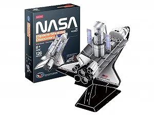 Трехмерная головоломка-конструктор CubicFun NASA Космический шаттл Дискавери 126 эл, DS1057H - Фото 1
