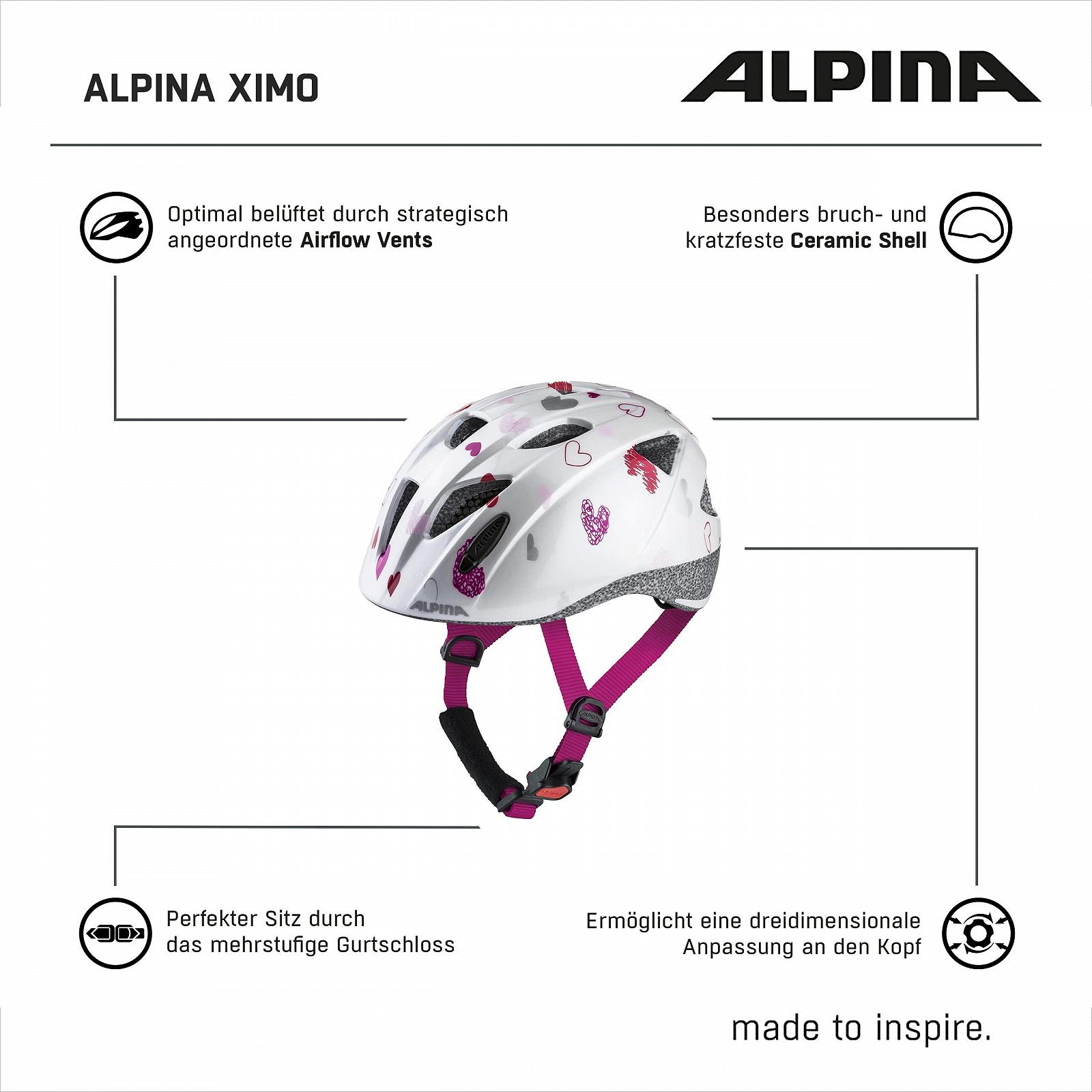 Шолом Велосипедний ALPINA XIMO Дитячий Унісекс, фото №6