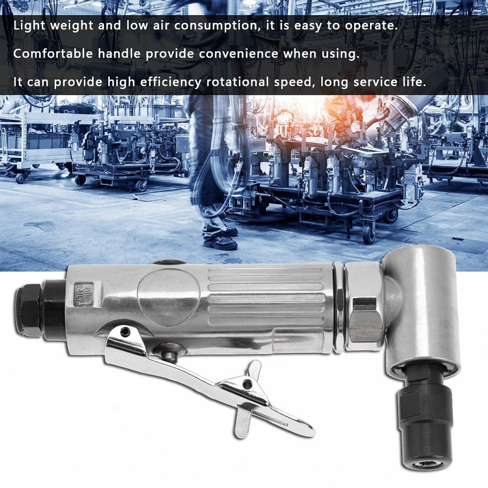 Пневматическая угловая шлифмашина LANTRO JS Air Die Grinder 2000 об/мин 1/4 дюйма 90 градусов 3-6 мм, фото №5